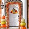 Thanksgiving Turkey Door Sign – Rustic “Gobble Gobble” Fall Welcome Hanging Decor, Wooden Autumn Harvest Wall Sign for Front Door, Porch, Kitchen & Home Seasonal Decorations